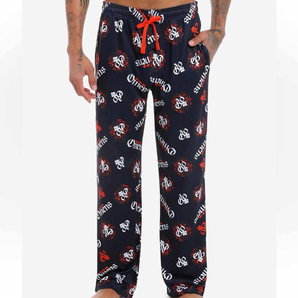 Unisex Bad Omens Logo Pajama‎ Pants Hot Topic